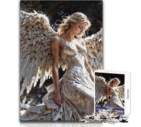 Jigsaw Puzzle 1000 Pieces A Sultry Angel Cast Down Toy Intellectual Game Learning Educational Secret Santa Gifts Size 38x26cm