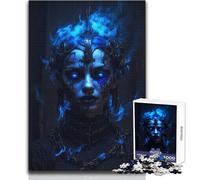 Jigsaw Puzzle 1000 Pieces A Woman Bound by Magic Toy Intellectual Game Learning Educational Secret Santa Gifts Size 38x52cm