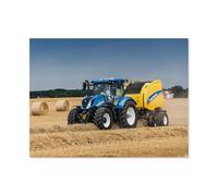 Jigsaw Puzzle 1000 Pieces Adult Puzzle Paper Puzzle Classic 3D Puzzle，Tractor in the Field，Diy Modern Art Home Decor（50x70cm）-O29