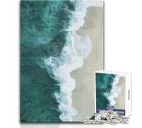 Jigsaw Puzzle 1000 Pieces Aerial Seascape Toy Intellectual Game Learning Educational Secret Santa Gifts Size 38x26cm