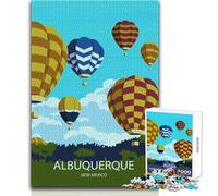 Jigsaw Puzzle 1000 Pieces Albuquerque New Mexico Toy Intellectual Game Learning Educational Secret Santa Gifts Size 38x52cm