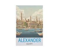 Jigsaw Puzzle 1000 Pieces,Alexander Egypt,Large Family Puzzle Game Artwork for Adults Teens(75x50cm)-L98