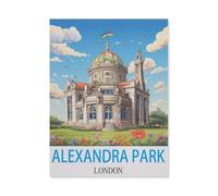 Jigsaw Puzzle 1000 Pieces，Alexandra Park London，Paper Adult Toys Decompression Game（38x26cm）-HB3