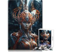 Jigsaw Puzzle 1000 Pieces Alien Sacred Force Toy Intellectual Game Learning Educational Secret Santa Gifts Size 38x52cm
