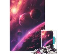 Jigsaw Puzzle 1000 Pieces Alien World Brain Intelligence Challenge Addictive Toys Impossible Game Stress Reliever Gifts Ideas (Size 38x26cm)