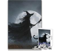 Jigsaw Puzzle 1000 Pieces All Hallow's Eve Toy Intellectual Game Learning Educational Secret Santa Gifts Size 38x26cm