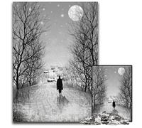 Jigsaw Puzzle 1000 Pieces Alone Again Impossible Jigsaw Puzzles for Adults for Home Decor Ideal Christmas & New Year Gift for Teenagers 1000 PCS(38x26cm)