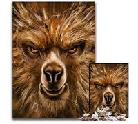 Jigsaw Puzzle 1000 Pieces Alpaca Impossible Jigsaw Puzzles for Adults for Home Decor Ideal Christmas & New Year Gift for Teenagers 1000 PCS(38x26cm)