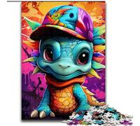 Jigsaw Puzzle 1000 Pieces Art Dragon Baby Made of Wood, Fun Present & Activity for Home 50x75cm Develops Hand-Eye Coordination Skills, Perfect for Birthday Gifts