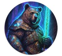 Jigsaw Puzzle 1000 Pieces Astral Bear Warriors Puzzles for Adults Relax & Challenge, Colorful Home Decor Art, for Friends 67.5x67.5cm