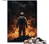 Jigsaw Puzzle 1000 Pieces Astronaut Catastrophe Puzzles for Adults size 50x75cm Educational Brain Teaser, Artistic Home & Office Decor, 14+ Age
