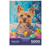 Jigsaw Puzzle 1000 Pieces Australian Terrier Dog Puzzles for Adults Toy Wall Decor Hand Speed Race Deal As Gifts for The Whole Family 38x26cm/1000pcs