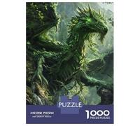 Jigsaw Puzzle 1000 Pieces Awakened Nature Dragon Jigsaws for Adults Brain Teaser Game Improve Memory Deal As Gifts for The Whole Family 38x26cm/1000pcs