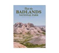 Jigsaw Puzzle 1000 Pieces，Badlands National Park，Paper Adult Toys Decompression Game（50x70cm）-BL23
