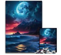 Jigsaw Puzzle 1000 Pieces Beautiful Night Sky Difficult Puzzles for Adults Perfect DIY Art Decor Or Birthday Gift 1000 PCS(38x26cm)