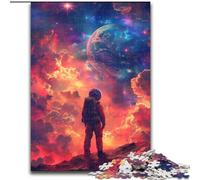 Jigsaw Puzzle 1000 Pieces Beautiful Space Scene Jigsaw Puzzles Made of Wood,Interactive Family Game, DIY Home Decor, Challenging Brain Teaser Gift 1000pcs(50x75cm)