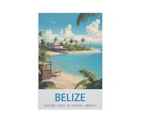 Jigsaw Puzzle 1000 Pieces，Belize Eastern Coast of Central America，Paper Children Toys Decompression Game（50x70cm）-GE17