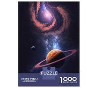 Jigsaw Puzzle 1000 Pieces Beyond The Rings Jigsaws for Adults Brain Teaser Game Improve Memory Deal As Gifts for The Whole Family 38x26cm/1000pcs