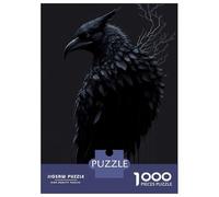 Jigsaw Puzzle 1000 Pieces Black Raven Puzzles for Adults Toy Wall Decor Hand Speed Race Deal As Gifts for The Whole Family 70x50cm/1000pcs