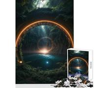 Jigsaw Puzzle 1000 Pieces Bridge to Another World Toy Wall Decor Gift For Birthdays for Educational Game Train Your Brain And Hands Size 50x75cm