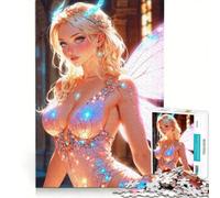 Jigsaw Puzzle 1000 Pieces Brie - The Fairy Princess, Brain Teaser Game, Birthday Present, with Fully Interlocking Randomly Shaped Pieces 50x75cm