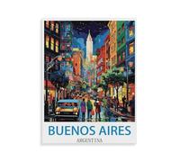Jigsaw Puzzle 1000 Pieces,Buenos Aires Argentina,paper Adult Toys Decompression Game(38x26cm)-N66