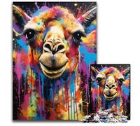 Jigsaw Puzzle 1000 Pieces Butterfly Graffiti Painting Jigsaw Puzzles Relax & Challenge, Colorful Home Decor Art, for Friends 26X38CM/10.23x14.96inch