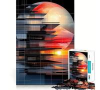 Jigsaw Puzzle 1000 Pieces Celestial Structures Exact Cut Art Logic Puzzle Play Leisure Play Fun Christmas Wall Decor (50x75cm)