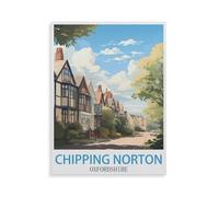 Jigsaw Puzzle 1000 Pieces，Chipping Norton Oxfordshire，Large Family Puzzle Game Artwork for Adults Teens（38x26cm）-GX55