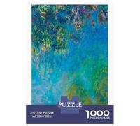 Jigsaw Puzzle 1000 Pieces Claude Monet Wisteria Puzzles for Adults Toy Wall Decor Hand Speed Race Deal As Gifts for The Whole Family 38x26cm/1000pcs