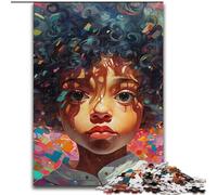 Jigsaw Puzzle 1000 Pieces Colourful And Lovely Made of Wood, Idea, Humorous Artwork, Detailed Artwork 50x75cm for Birthday Holiday Christmas
