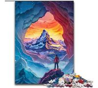 Jigsaw Puzzle 1000 Pieces Colourful Beautiful Mountains Puzzle for Teenagers, Couples, And Friends for Birthdays, Christmas (size : 26x38cm)