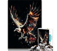 Jigsaw Puzzle 1000 Pieces Cosmic Condor Flight Educational Family Game Staycation Kill Time Educational Toy (size 50x75cm)