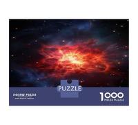 Jigsaw Puzzle 1000 Pieces Cosmic Fireworks in Space Adult Jigsaw Puzzle Brain Teaser Game Staycation Kill Time Deal As Gifts for The Whole Family 52x38cm/1000pcs
