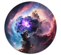 Jigsaw Puzzle 1000 Pieces Cosmic Nebula Puzzle 1000 Pieces Jigsaw Ideal for Lover,Perfect Christmas,New Year,Valentine's Gift (67.5x67.5cm)
