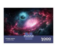 Jigsaw Puzzle 1000 Pieces Cosmic Nebula Wallpaper-1 Adult Jigsaw Puzzle Brain Teaser Game Staycation Kill Time Deal As Gifts for The Whole Family 70x50cm/1000pcs