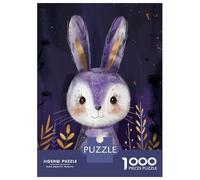Jigsaw Puzzle 1000 Pieces Cute Magical Bunny Artwork Puzzles for Adults Toy Wall Decor Hand Speed Race Deal As Gifts for The Whole Family 38x26cm/1000pcs