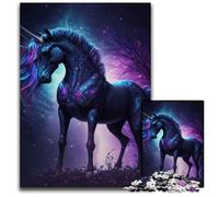 Jigsaw Puzzle 1000 Pieces Cute Pony Difficult Puzzles for Adults Educational Activity for Cognitive Skills Cognitive Skill Improvement 50x75CM/19.68x29.52inch