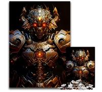 Jigsaw Puzzle 1000 Pieces Cyborg Warrior Jigsaw Puzzles Brain Challenge Game for Teenagers Family Interaction 1000 PCS(38x26cm)