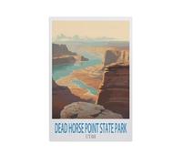 Jigsaw Puzzle 1000 Pieces，Dead Horse Point State Park Utah，Wood Adult Toys Decompression Game（75x50cm）-GE62