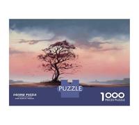 Jigsaw Puzzle 1000 Pieces Desert Sunset Landscape-1 Adult Jigsaw Puzzle Brain Teaser Game Staycation Kill Time Deal As Gifts for The Whole Family 38x26cm/1000pcs