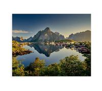 Jigsaw Puzzle 1000 Pieces - Difficult Jigsaw，Norway - Between the Atlantic and Barents Sea，For Adult Personalised Challenge Toys（75x50cm）-BD39