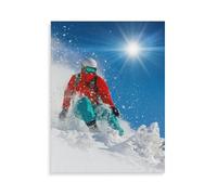 Jigsaw Puzzle 1000 Pieces - Difficult Jigsaw，Skiers during the downhill race，For Adult Personalised Challenge Toys（75x50cm）-AQ79
