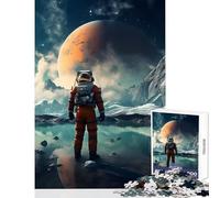 Jigsaw Puzzle 1000 Pieces Discovering New Worlds Jigsaw Puzzles for Adults Hand Speed Race Difficult And Challenge for Is Ideal As A Gifts (38x52cm)