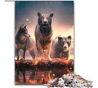 Jigsaw Puzzle 1000 Pieces Dying Embers Challenging Puzzles size 50x75cm Challenging DIY Brain Teaser, Perfect Family Game Or Decorative Gift