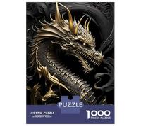 Jigsaw Puzzle 1000 Pieces Elder Lord Dragon Imperial Jigsaws for Adults Brain Teaser Game Improve Memory Deal As Gifts for The Whole Family 38x26cm/1000pcs