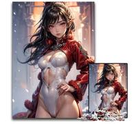 Jigsaw Puzzle 1000 Pieces Elf Girl Go to Dungeon Jigsaw Puzzles for Adults Challenging Brain Teaser Family Activity Home Decor 1000 PCS(38x26cm)