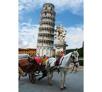 Jigsaw Puzzle - 1000 Pieces - Famous Places : Pisa Tower, Italy