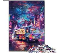 Jigsaw Puzzle 1000 Pieces Fantasy City Streets Puzzle Challenging Brain Teaser for Teenagers, Perfect for Home Decor Or Gift (size : 50x75cm)
