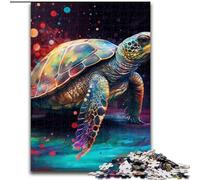 Jigsaw Puzzle 1000 Pieces Fantasy Turtle cardboard Puzzles size 26x38cm Home Activity for Holidays, Birthdays, And Family Game Nights